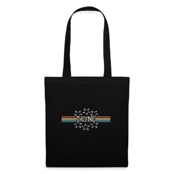 Woman's name Defne - Tote Bag - black - Front