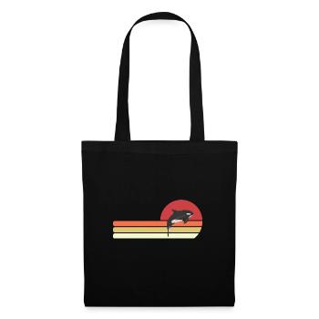 King Orca: Ruler of the Seas - Stoffbeutel - Schwarz - Vorne