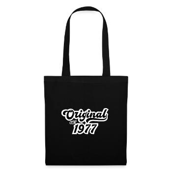 1977 Birthday - Tote Bag - black - Front
