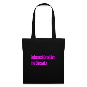 Artists of life in action - Tote Bag - black - Front