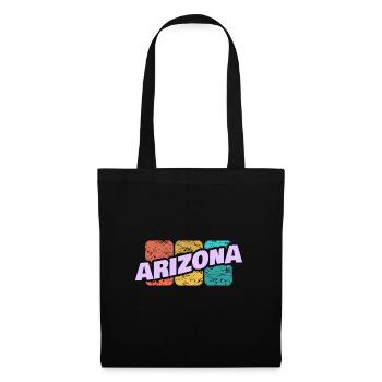 Cadeau pour l’Arizona - Sac en tissu - noir - Devant