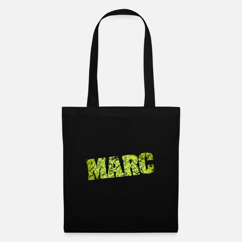 Marc als Marc - Stoffbeutel - Schwarz