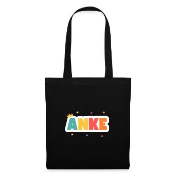 Anke! Customizable - Tote Bag - black - Front