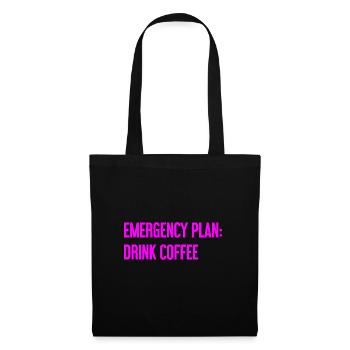 Coffee Contingency Plan - Tote Bag - black - Front