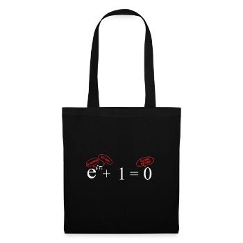 Funny Math Math Nerd Gift Sayings - Tote Bag - black - Front