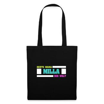 Mère Milla - Sac en tissu - noir - Devant