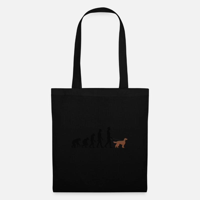 Irish Setter - Stoffbeutel - Schwarz