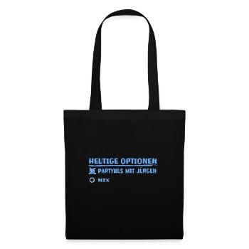 First name jürgen - Tote Bag - black - Front
