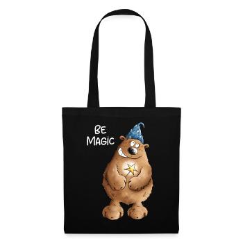 Be Magic Magician Bear I Magician - Tote Bag - black - Front