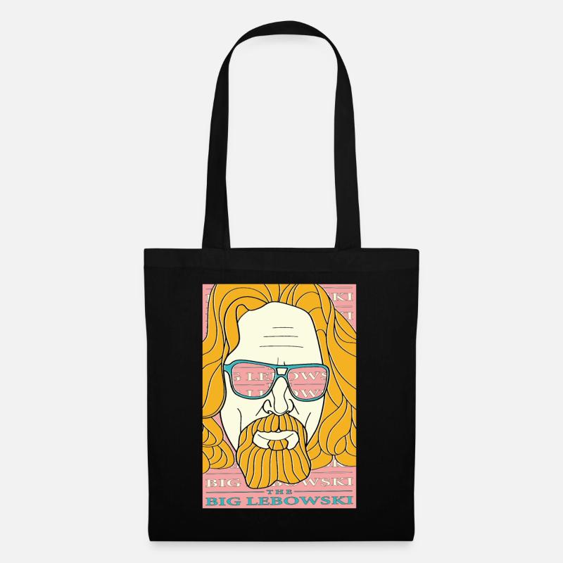 The Big Lebowski - Dude - Stoffbeutel - Schwarz
