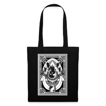 Sphynx - Stoffbeutel - Schwarz - Vorne