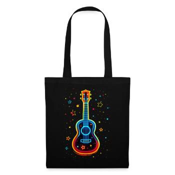 90s Ukulele - Tote Bag - black - Front