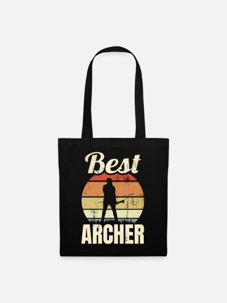 Best Archer - Stoffbeutel - Schwarz