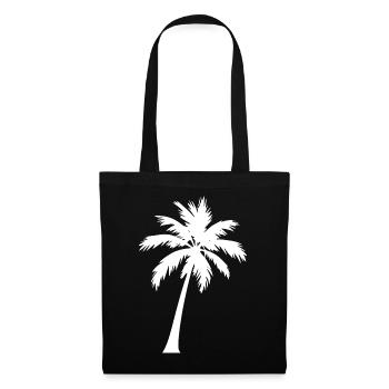 Personalize your own palm tree template - Tote Bag - black - Front