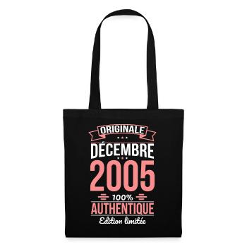 20th Anniversary - Original - December 2005 - Tote Bag - black - Front