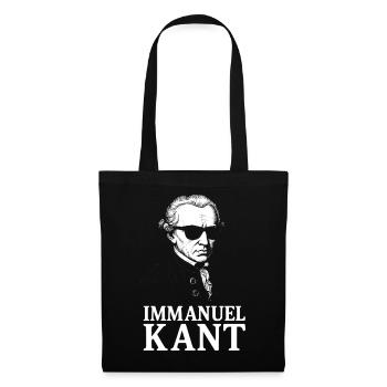 Enlightenment Immanuel Kant Silhouette  - Tote Bag - black - Front