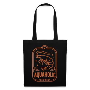 Aquaholic Shrimp - Tote Bag - black - Front