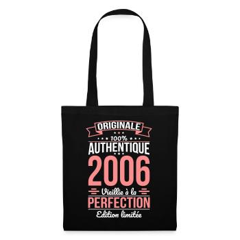 2006 – Aged to Perfection – Limitierte Ausgabe - Stoffbeutel - Schwarz - Vorne