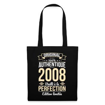 2008 – Aged to Perfection – Limited Edition - Tote Bag - black - Front