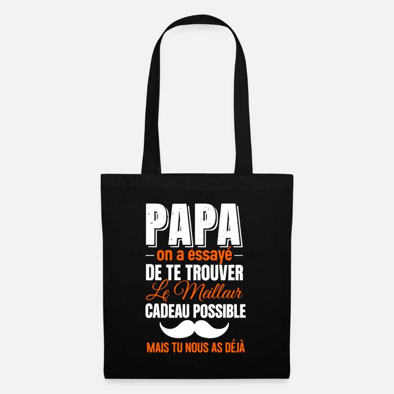Dad looking for the perfect gift - Tote Bag - black