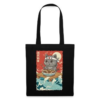 Anime Wild Boar - Tote Bag - black - Front