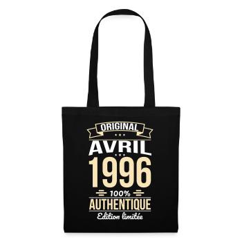 30th Anniversary - Original - April 1996 - Tote Bag - black - Front
