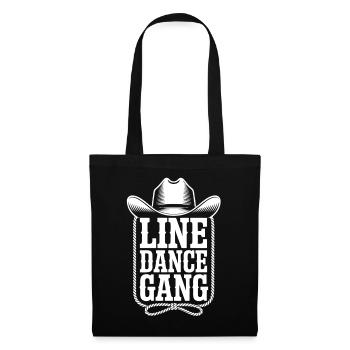 Line Dance Gang Western - Tote Bag - black - Front