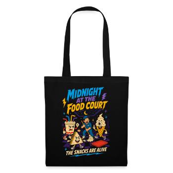 Midnight Food Court Vibrant Snacks - Tote Bag - black - Front