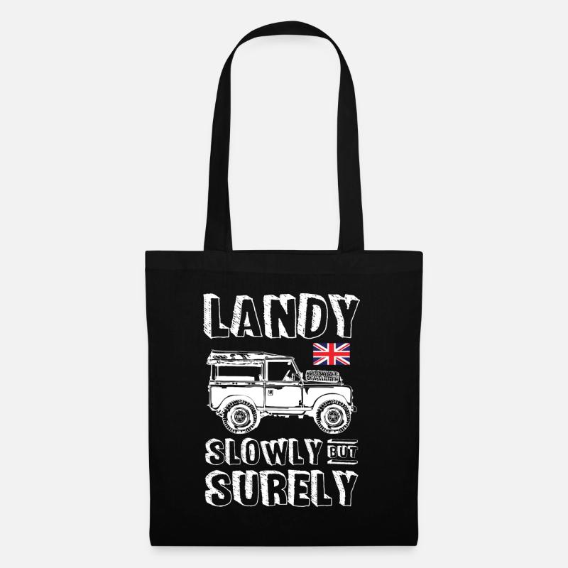 Landy Slowly But Surely - Stoffbeutel - Schwarz
