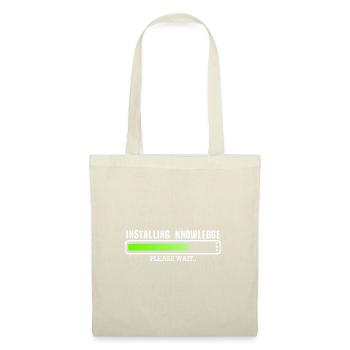 Installing Knowledge please wait - Tote Bag - nature - Front