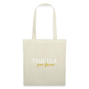 Cadeau Tequila Por Favor Liqour - Sac en tissu - nature - Devant