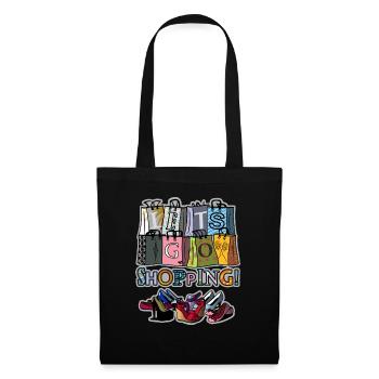 Shopping - Sac en tissu - noir - Devant