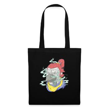 Shinzu Print - Sac en tissu - noir - Devant