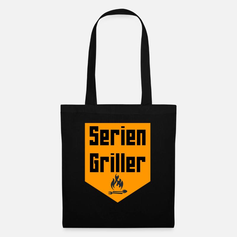 Seriengriller - Stoffbeutel - Schwarz