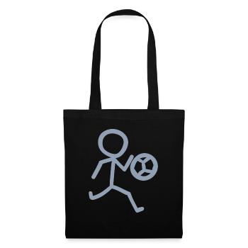 Footballer Minimalist - Tote Bag - black - Front