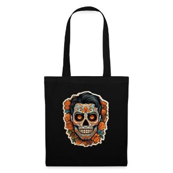 Day Of The Dead I Sugar Skull I Dia De Los Muertos - Tote Bag - black - Front