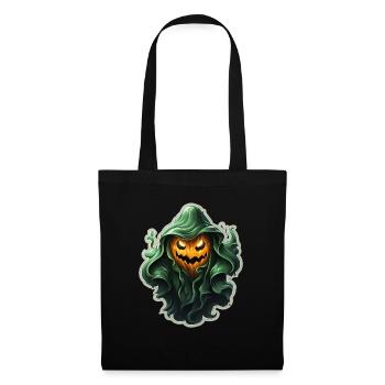Ghost Lover Cartoon Style Halloween Ghost Spooky - Tote Bag - black - Front