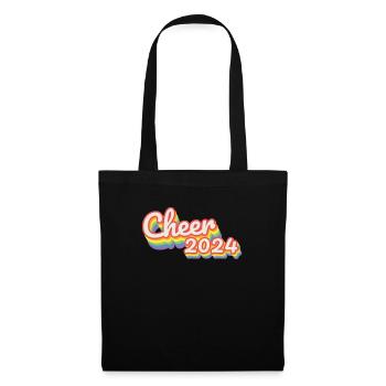Cheer 2024 Arc-en-ciel pour les chefs d’école - Sac en tissu - noir - Devant
