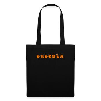 Dadcula Monsters Gift Men Pumpkin Fear - Tote Bag - black - Front