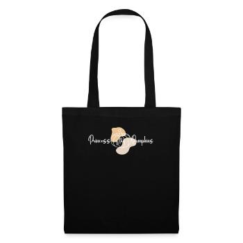 Princesse La Citrouille Automne En Automne Octobre - Sac en tissu - noir - Devant