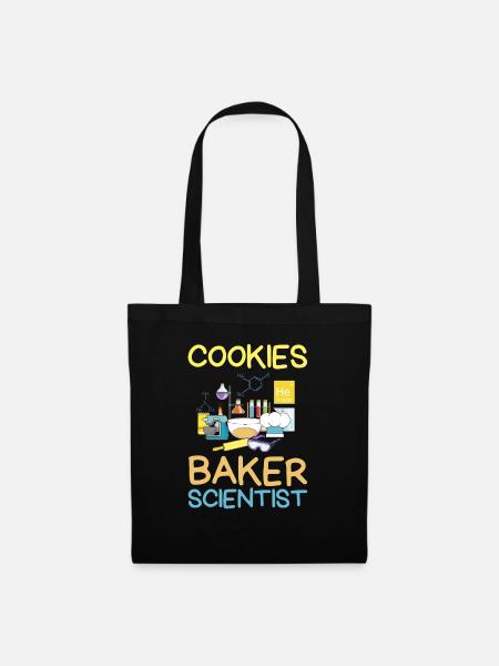 Bakers Schwestern Kekse Für Familienmädchen - Stoffbeutel - Schwarz