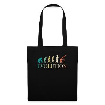 Étoiles spatiales du télescope astronomique Evolution - Sac en tissu - noir - Devant