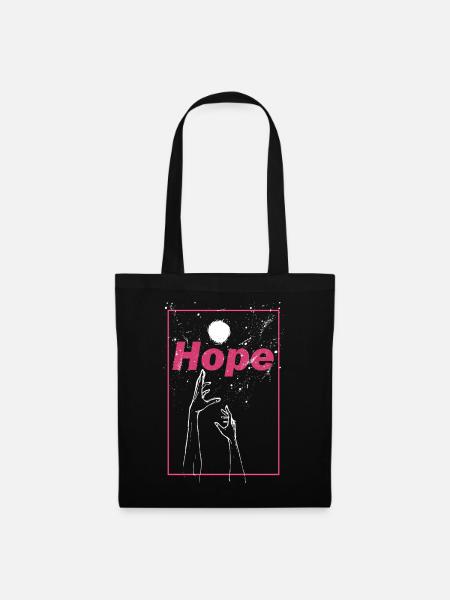 Hope Graphic - Tote Bag - black