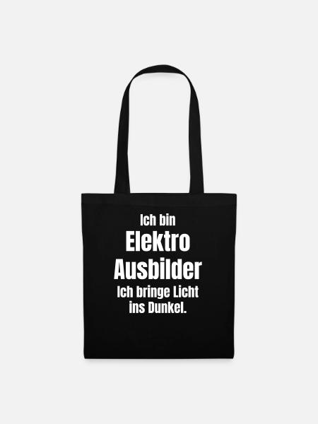 Elektro Ausbilder - Stoffbeutel - Schwarz