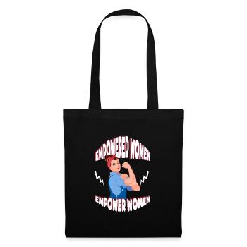 Empower Women - Stoffbeutel - Schwarz - Vorne