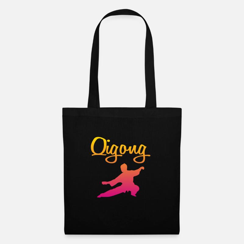 Qigong - Stoffbeutel - Schwarz