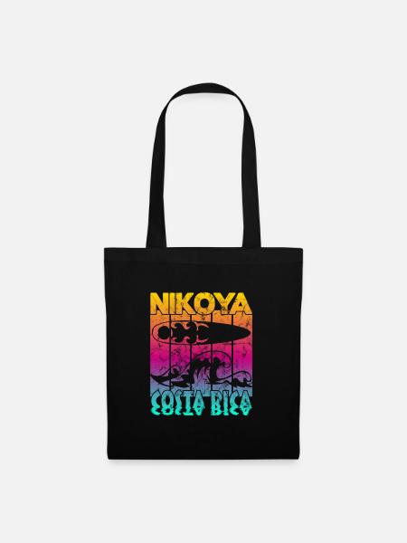 Nikoya Costa Rica - Stoffbeutel - Schwarz