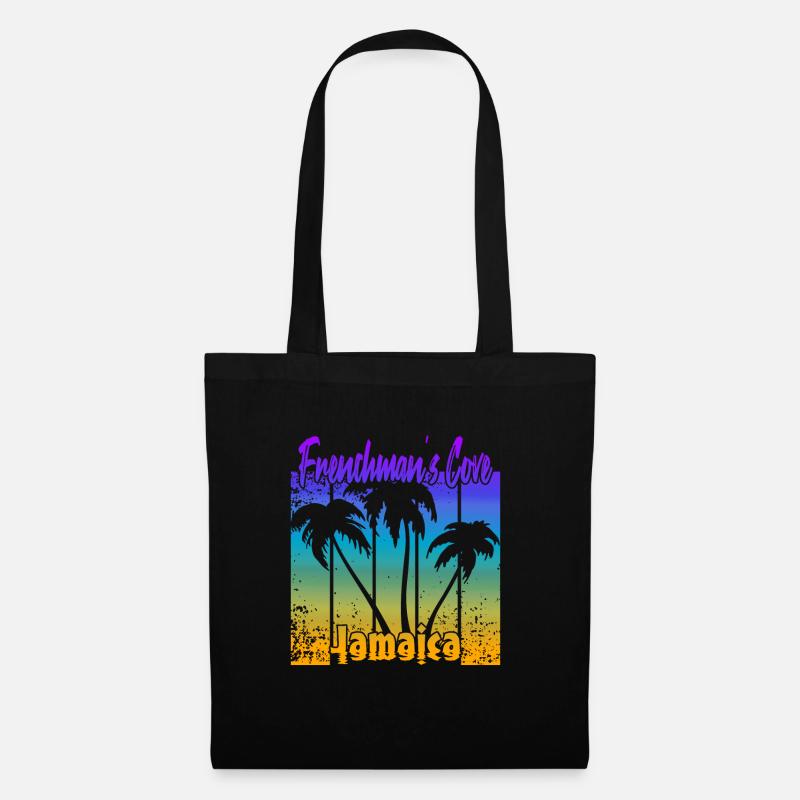Frenchman's Cove Jamaica - Stoffbeutel - Schwarz