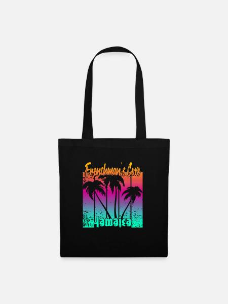 Frenchman's Cove Jamaica - Stoffbeutel - Schwarz