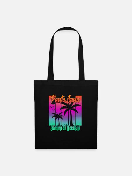 Punta Cana - Stoffbeutel - Schwarz